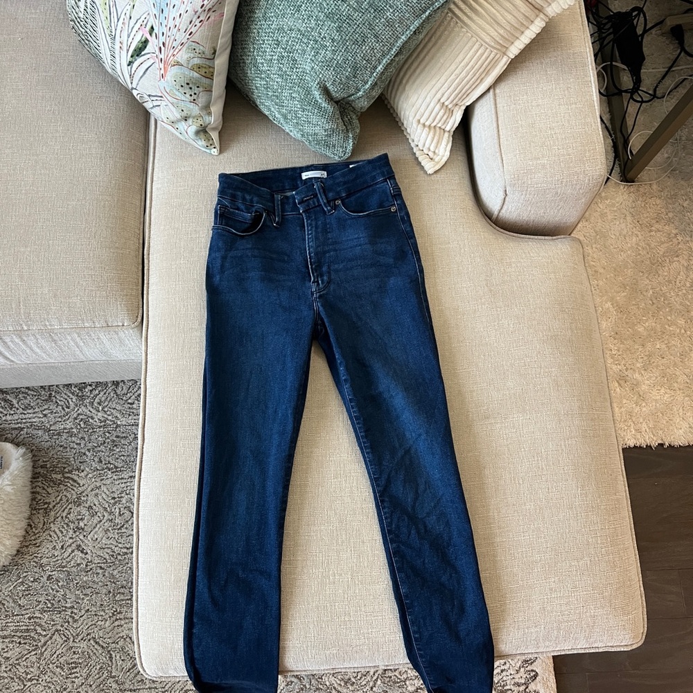 Good American Always Fits 6-12 Indigo Denim Jeans